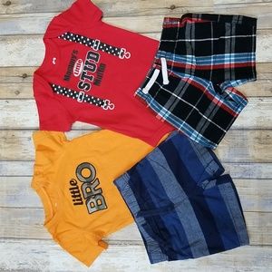 5/$14 Boy's Outfit Set 18m